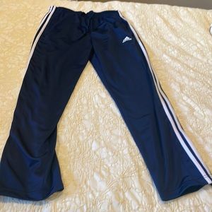 Adidas sweat pants. Navy blue